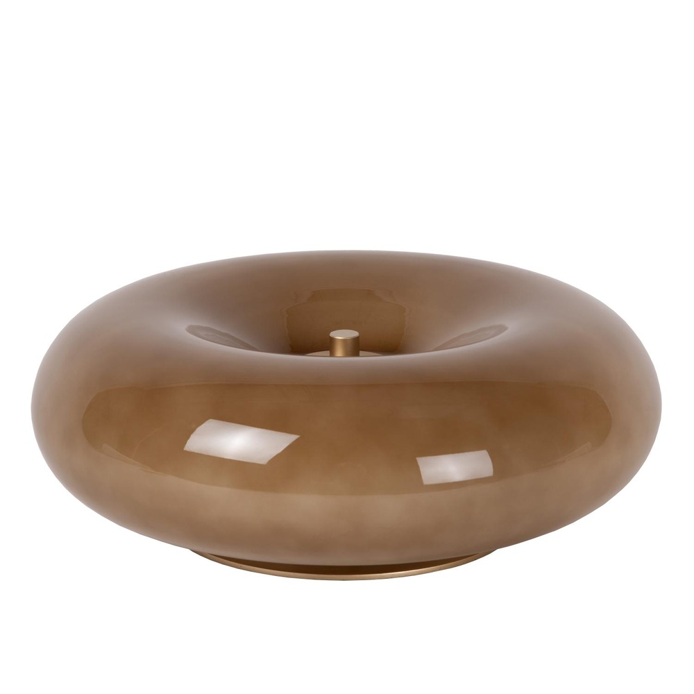 Lucide TafellampSentino Ø 29,5cm taupe - 10525/30/41